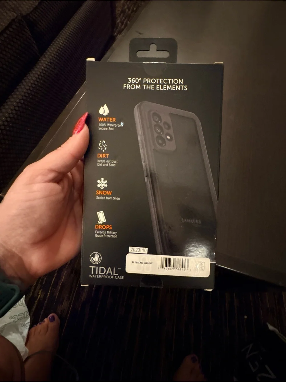 Waterproof Phone Case - Black